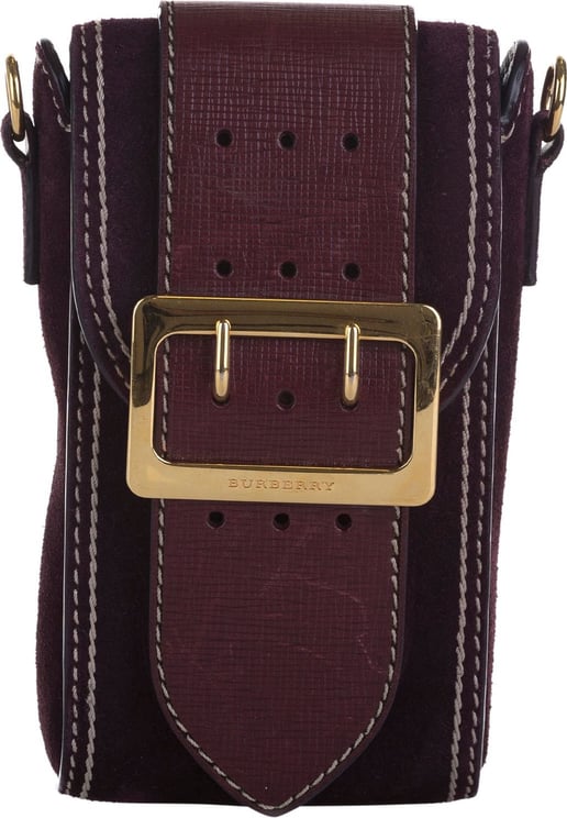 Burberry Oblong Belt Shoulder Bag Rood