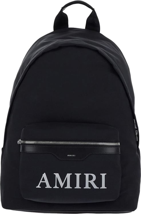 Amiri Nylon Logo Backpack Zwart