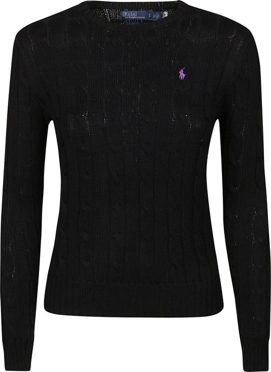 Ralph Lauren Julianna Long Sleeve Sweater Black Zwart