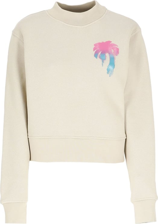 Palm Angels Sweaters Beige Multicolor Neutraal