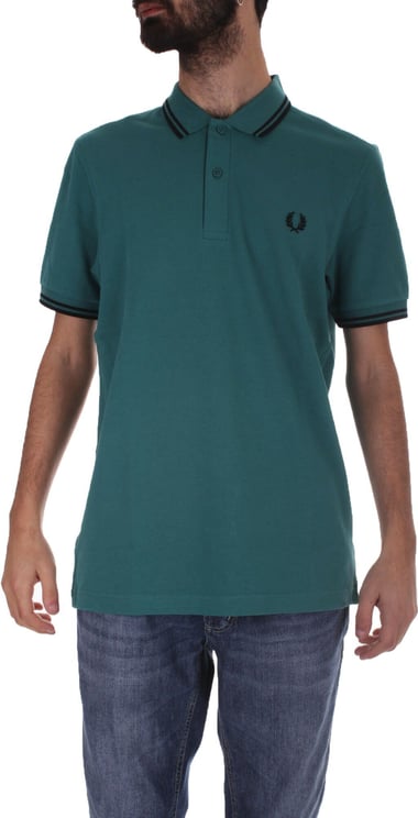 Fred Perry T-shirts And Polos Mint Green Groen