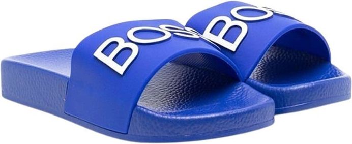 Hugo Boss Chinelo Slides Blauw