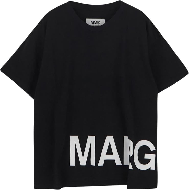 MM6 Maison Margiela Cotton T-shirt Zwart