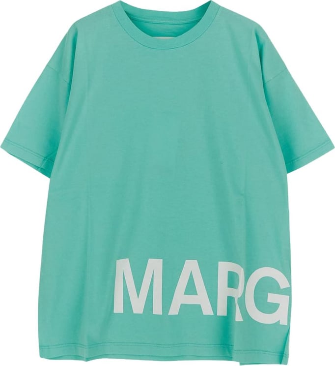 MM6 Maison Margiela Cotton T-shirt Blauw