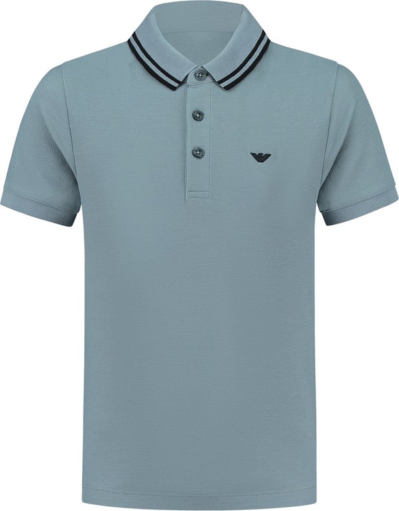 Emporio Armani Polo Shirt Blauw