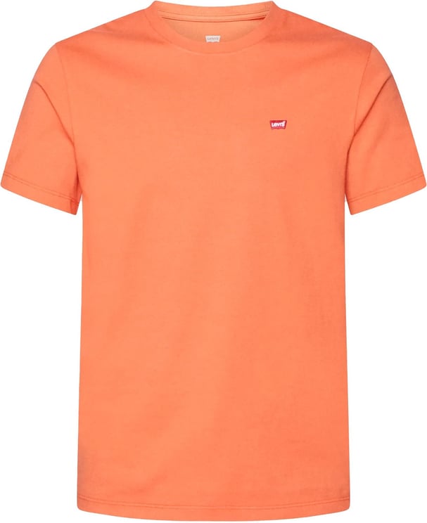 Levi's T-shirt Man Red Ss Original Hm Tee 56605-0154 Oranje
