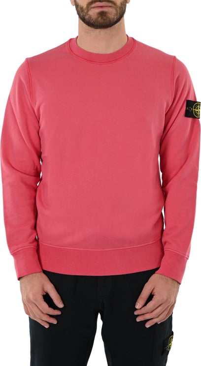 Stone Island Sweaters Fuchsia Roze