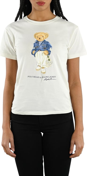 Ralph Lauren Polo T-shirts And Polos White Wit