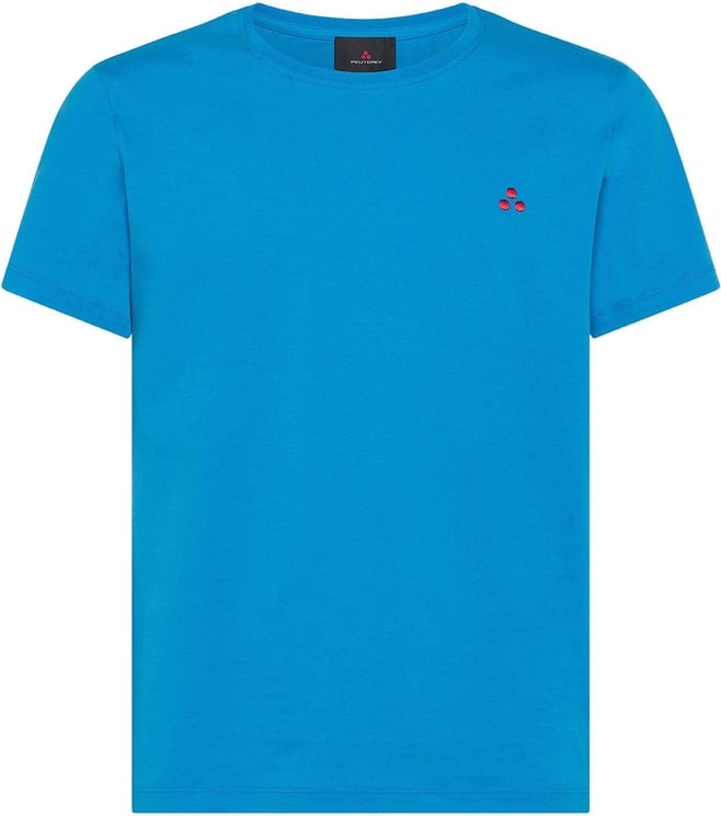 Peuterey MANDERLY PIM - T-shirt with small logo Blauw