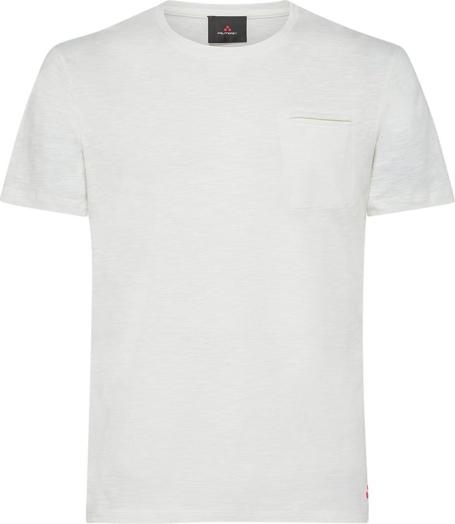 Peuterey MANDERLY FIM PK - T-shirt met geborduurd logo Wit