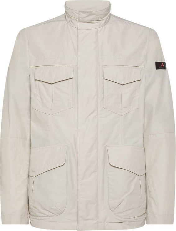 Peuterey METAL MO 05 - Waterafstotend field jacket met vier zakken Beige