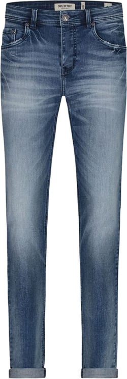 Circle of Trust Axel deep water skinny fit jeans Blauw