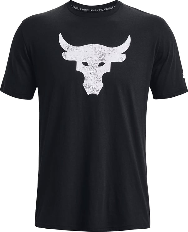Under Armour T-shirt Man Project Rock Brahma Bull 1361733-003 Zwart