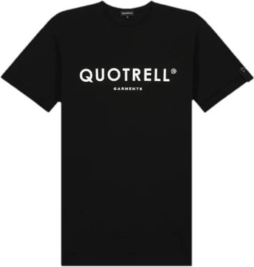 Quotrell Basic Garments T-Shirt Senior Black/White Zwart