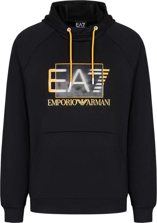 EA7 Man Jersey Sweatshirt zwart Zwart