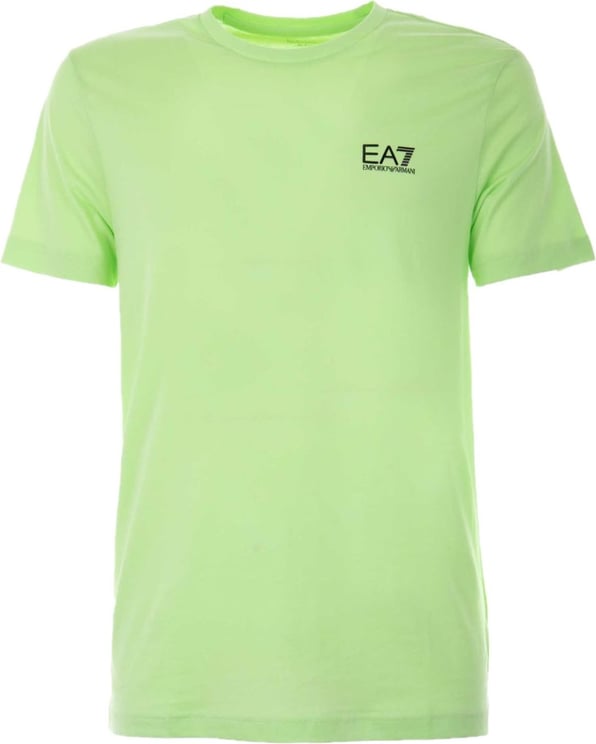 Emporio Armani EA7 Basic Logo T-Shirt Heren Groen Groen