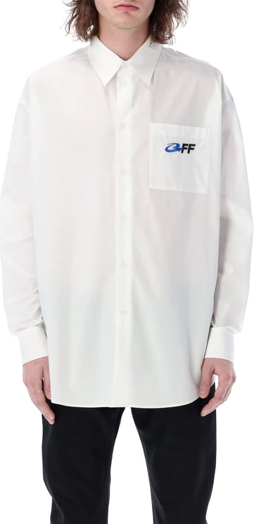 OFF-WHITE Exact Opp over shirt Wit