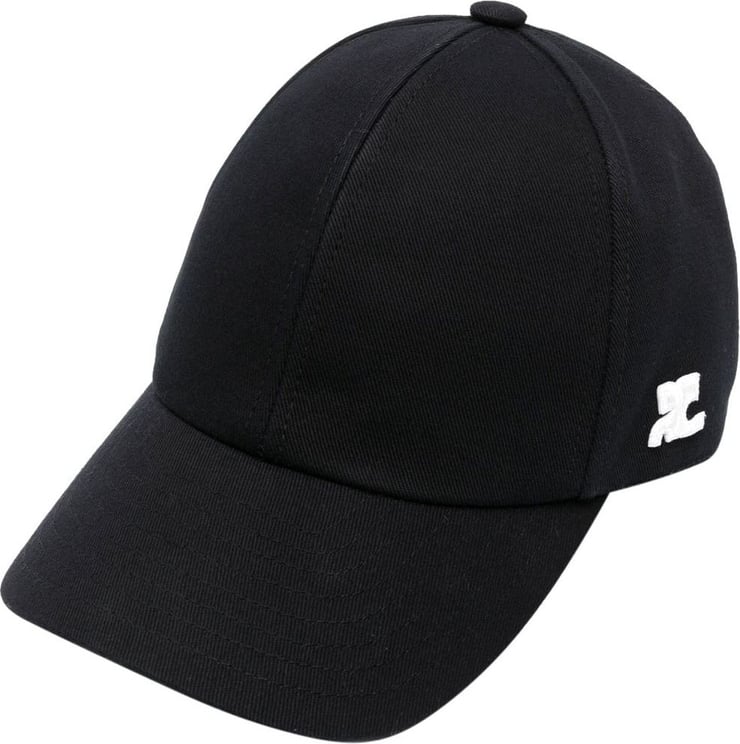 COURREGES Pre Hats Black Zwart
