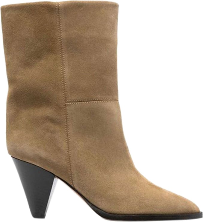 Isabel Marant 70mm pointed suede boots Bruin