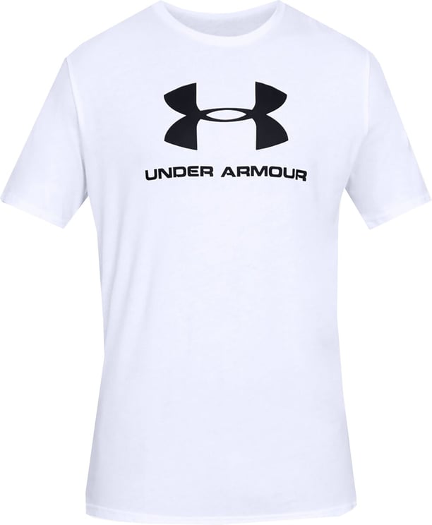 Under Armour T-shirt Man Ua Sportstyle Logo 1329590-100 Wit