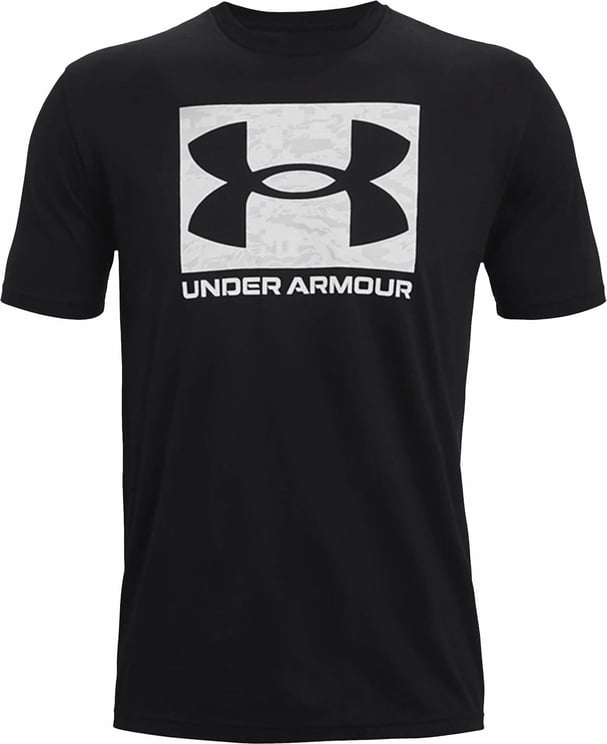 Under Armour T-shirt Man Ua Abc Camo Boxed Logo 1361673-001 Zwart