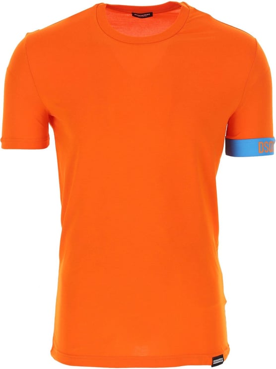 Dsquared2 Round Neck T-shirt Oranje
