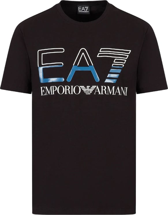 EA7 Jersey T-shirt Zwart