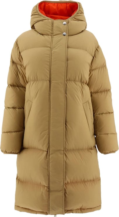 MSGM padded hooded jacket Bruin