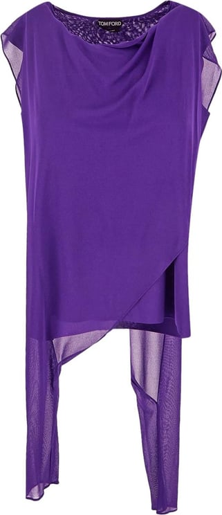 Tom Ford Draped Top Paars