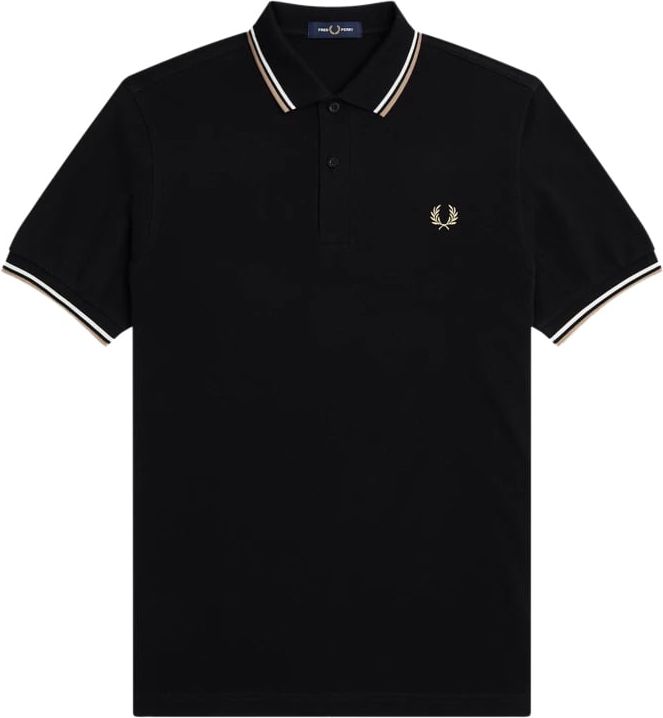 Fred Perry T-shirts And Polos Black Zwart