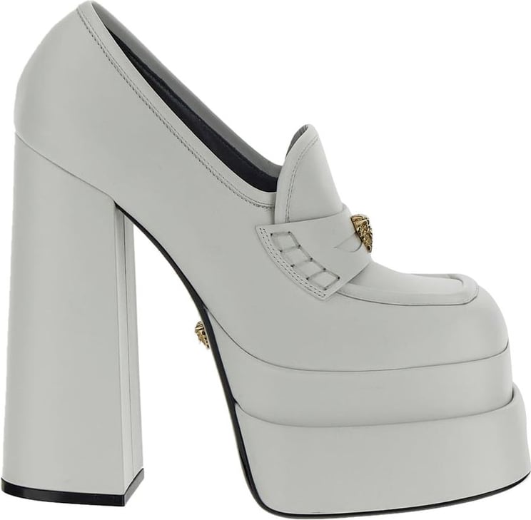 Versace Aevitas Platform Loafers Wit
