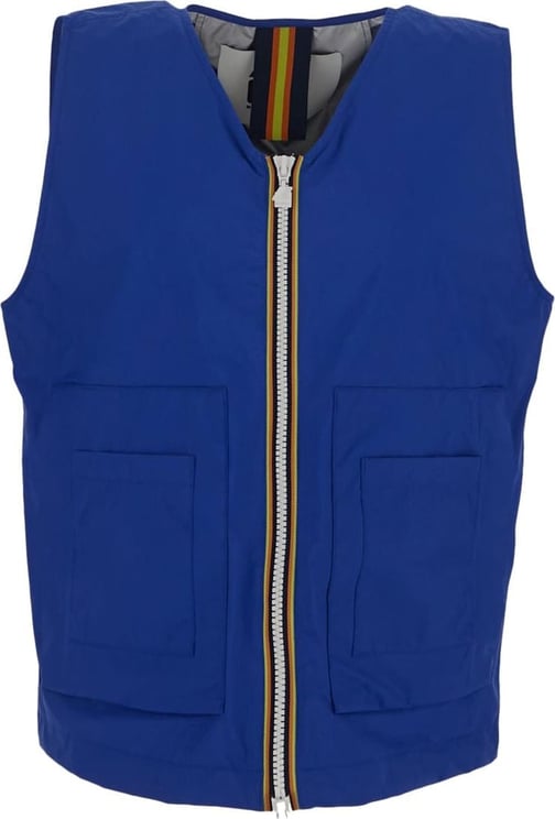 K-WAY Barnel Sleeveless Jacket Blauw